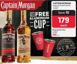 Makro CAPTAIN MORGAN Spiced Gold Spirit Aperitif offer