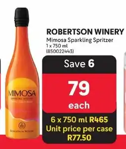 Makro ROBERTSON WINERY Mimosa Sparkling Spritzer offer