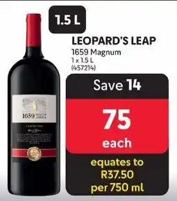 Makro LEOPARD'S LEAP 1659 Magnum offer