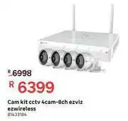 Leroy Merlin Cam Kit CCTV 4cam-8ch Ezviz Ezwireless offer