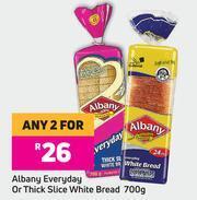 Game Albany Everyday Or Thick Slice White Bread-For Any 2 x 700g offer