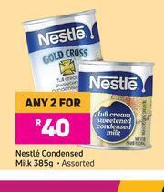 Game Nestle Condensed Milk Assorted-For Any 2 x 385g offer