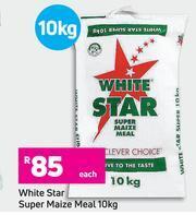 Game White Star Super Maize Meal-10Kg Each offer