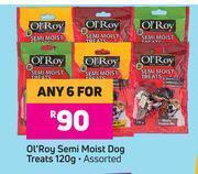 Game Ol'Roy Semi Moist Dog Treats Assorted-For Any 6 x 120g offer