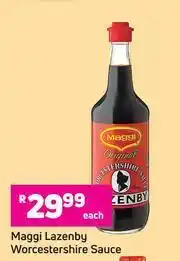 Game Maggi Lazenby Worcestershire Sauce-Each offer