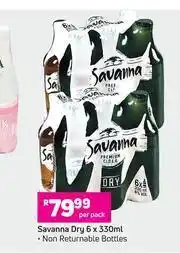 Savanna Dry-6 x 330ml Per Pack