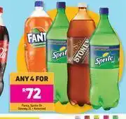 Game Fanta, Sprite Or Stoney Assorted-For Any 4 x 2L offer