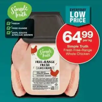 Checkers Hyper Simple Truth Fresh Free-Range Whole Chicken offer