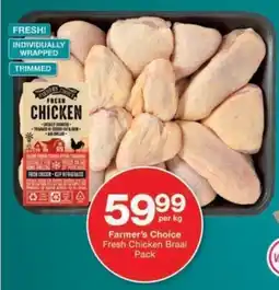 Checkers Hyper Farmer's Choice Fresh Chicken Braai Pack offer