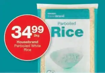 Checkers Hyper Housebrand Parboiled White Rice offer