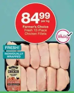 Checkers Hyper Farmer's Choice Fresh Chicken Fillets offer