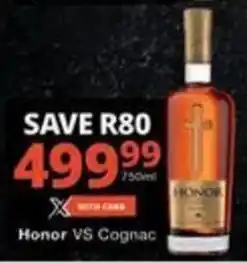 Checkers Hyper Honor VS Cognac offer