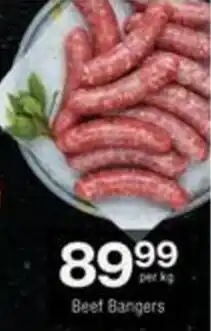 Checkers Hyper Beef Bangers offer