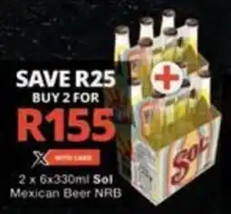 Checkers Hyper Sol Mexican Beer NRB offer