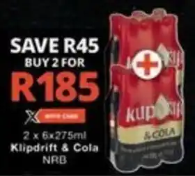 Checkers Hyper Klipdrift & Cola NRB offer