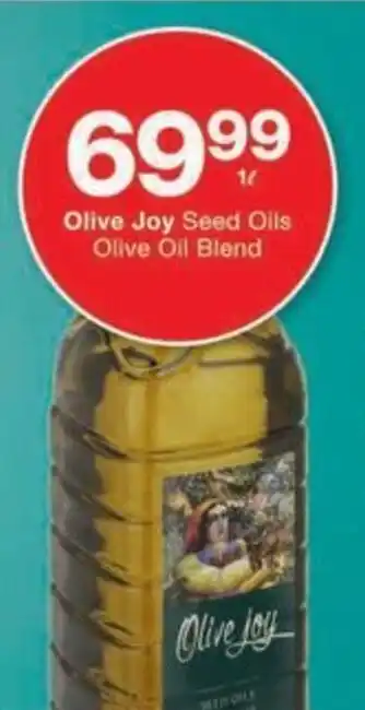 Checkers Hyper Olive Joy Seed Oils Olive Oil Blend offer