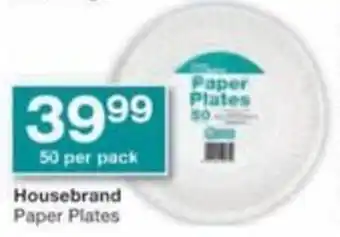 Checkers Hyper Housebrand Paper Plates offer