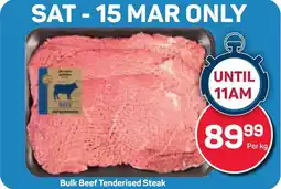 Pick n Pay Hypermarket Bulk Beef Tenderised Steak offer