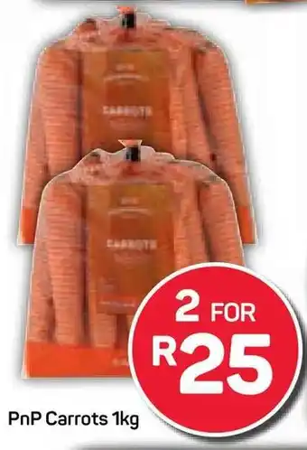 Pick n Pay Hypermarket PnP Carrots offer