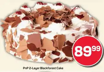 Pick n Pay Hypermarket PnP 2-Layer Blackforest Cake offer