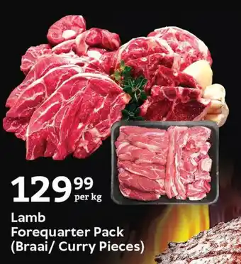 Oxford Freshmarket Lamb Forequarter Pack (Braai/ Curry Pieces) offer