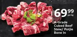 Oxford Freshmarket A-Grade Cubed Beef Stew/ Potjie Bone In offer