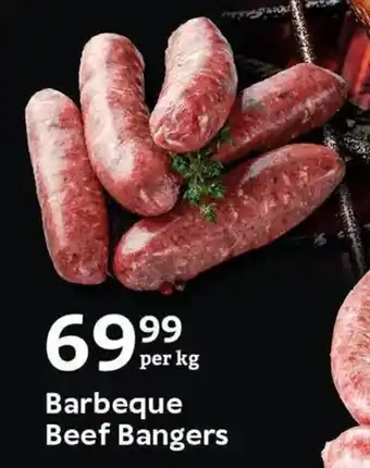 Oxford Freshmarket Barbeque Beef Bangers offer