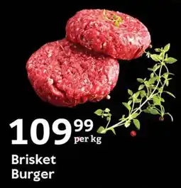 Oxford Freshmarket Brisket Burger offer