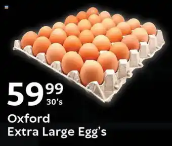 Oxford Freshmarket Oxford Extra Large Egg's offer