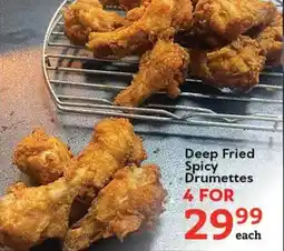 Oxford Freshmarket Deep Fried Spicy Drumettes offer