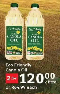 Oxford Freshmarket Eco Friendly Canola Oil offer