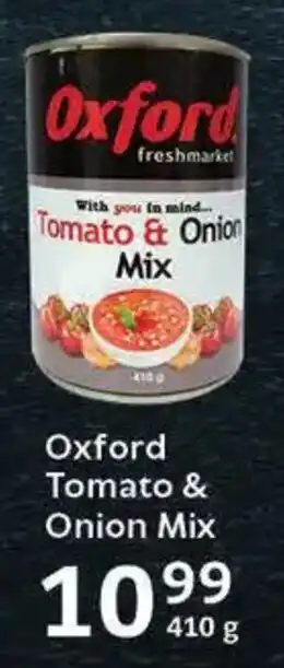 Oxford Freshmarket Oxford Tomato & Onion Mix offer