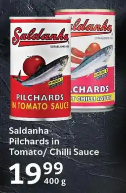 Oxford Freshmarket Saldanha Pilchards in Tomato/ Chilli Sauce offer