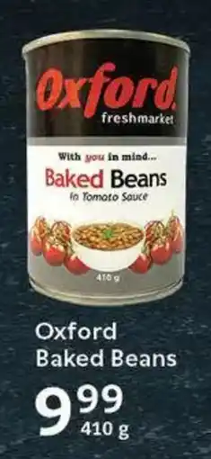 Oxford Freshmarket Oxford Baked Beans offer