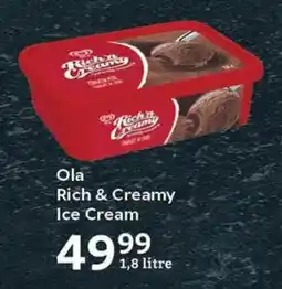 Oxford Freshmarket Ola Rich & Creamy Ice Cream offer