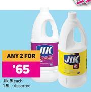 Game Jik Bleach Assorted-For Any 2 x 1.5L offer