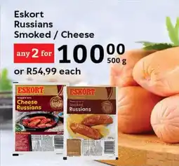 Oxford Freshmarket Eskort Russians Smoked/Cheese offer