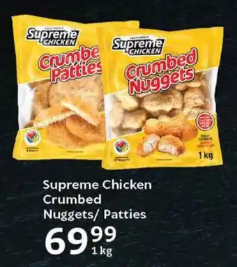 Oxford Freshmarket Supreme Chicken Crumbed Nuggets/Patties offer