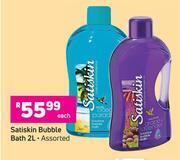 Game Satiskin Bubble Bath Assorted-2L Each offer