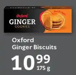 Oxford Freshmarket Oxford Ginger Biscuits offer