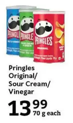 Oxford Freshmarket Pringles Original/ Sour Cream/ Vinegar offer