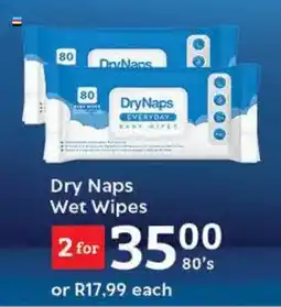 Oxford Freshmarket Dry Naps Wet Wipes offer