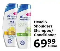 Oxford Freshmarket Head & Shoulders Shampoo/ Conditioner offer