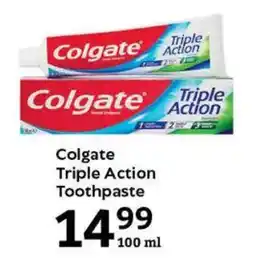 Oxford Freshmarket Colgate Triple Action Toothpaste offer