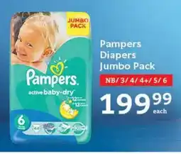 Oxford Freshmarket Pampers Diapers Jumbo Pack offer