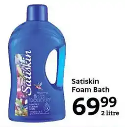 Oxford Freshmarket Satiskin Foam Bath offer