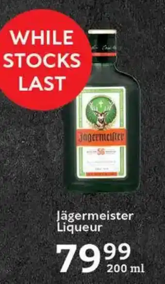 Oxford Freshmarket Jägermeister Liqueur offer