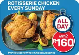 Pick n Pay PnP Rotisserie Whole Chicken Assorted offer