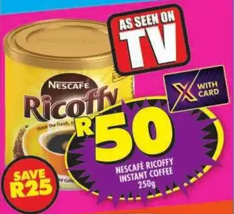 Shoprite Nescafe ricoffy instant coffee offer