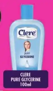 Shoprite Clere pure glycerine offer